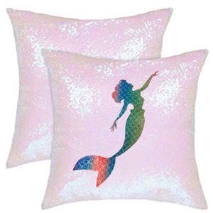 Sequined Mermaid Pillow Case